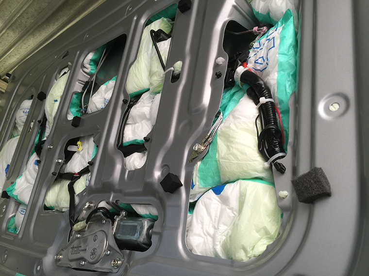 断熱材施工済み
