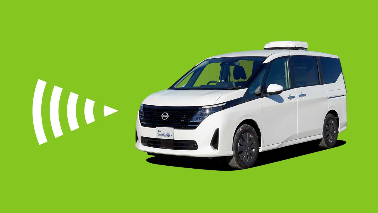 コンパクトキャンピングカー・リゾートデュオ ステルスキャンパー N