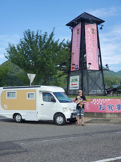 茨木県k様 コンパクトキャンピングカーバンビーノプラス